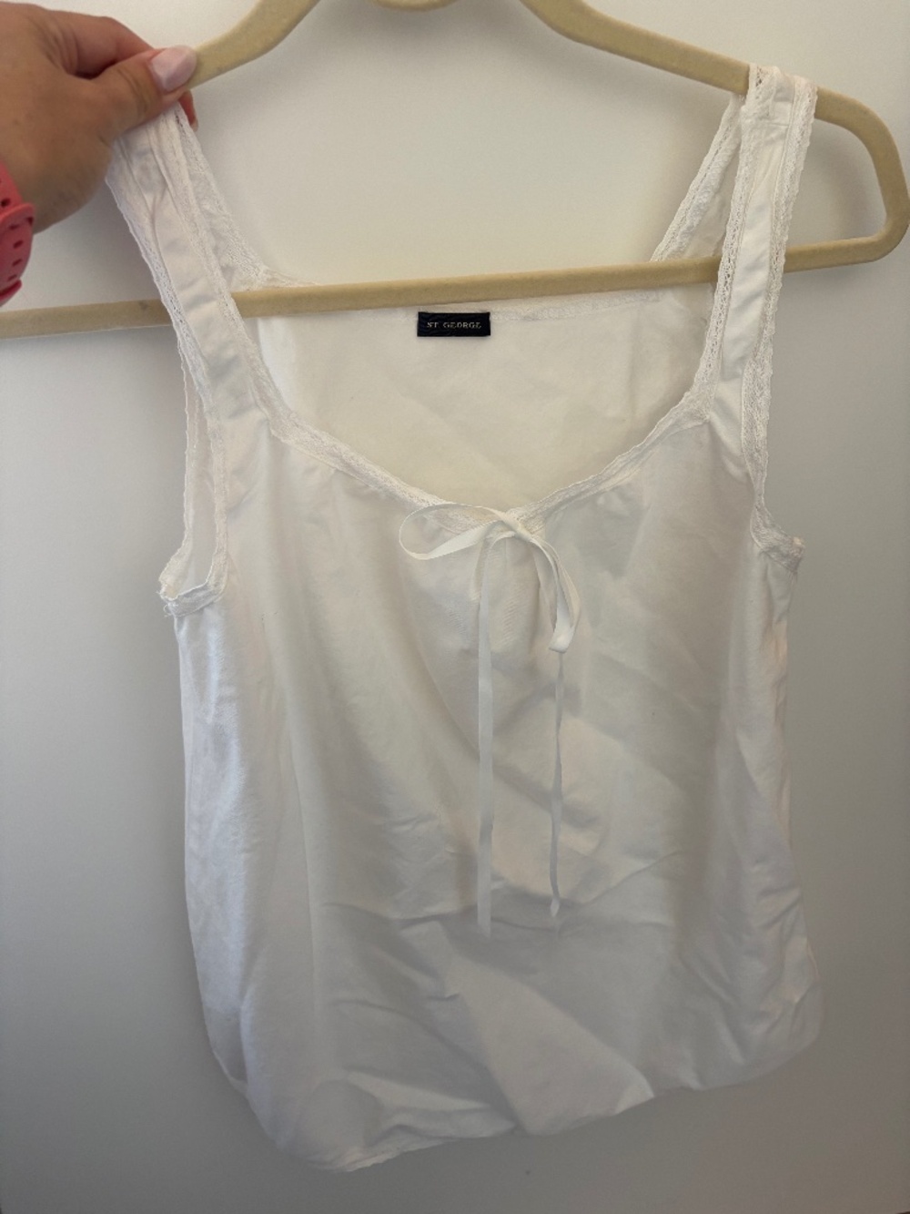 St. George 100% cotton sleeveless top